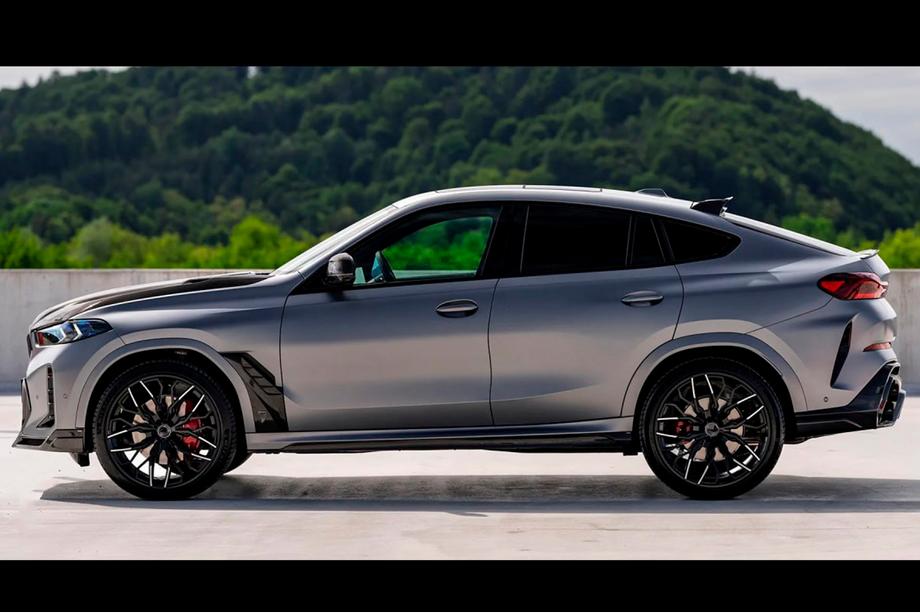 BMW X6 G06 2019–2027 LRT-Design Carbon body kit (za M-Sport 2023+) Fotografija 5