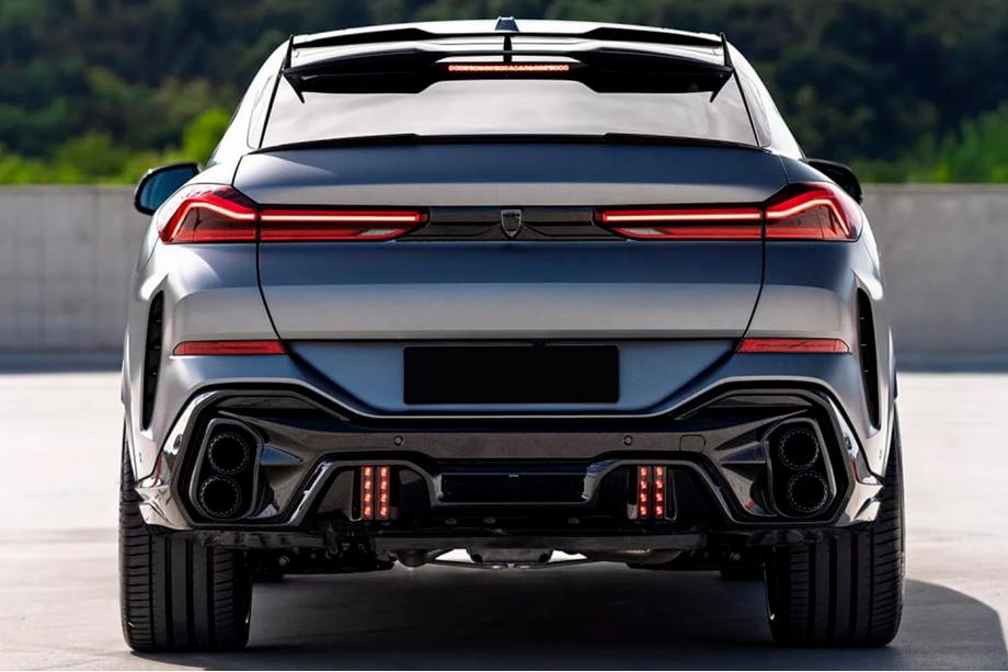 BMW X6 G06 2019–2027 LRT-Design Carbon body kit (za M-Sport 2023+) Fotografija 2