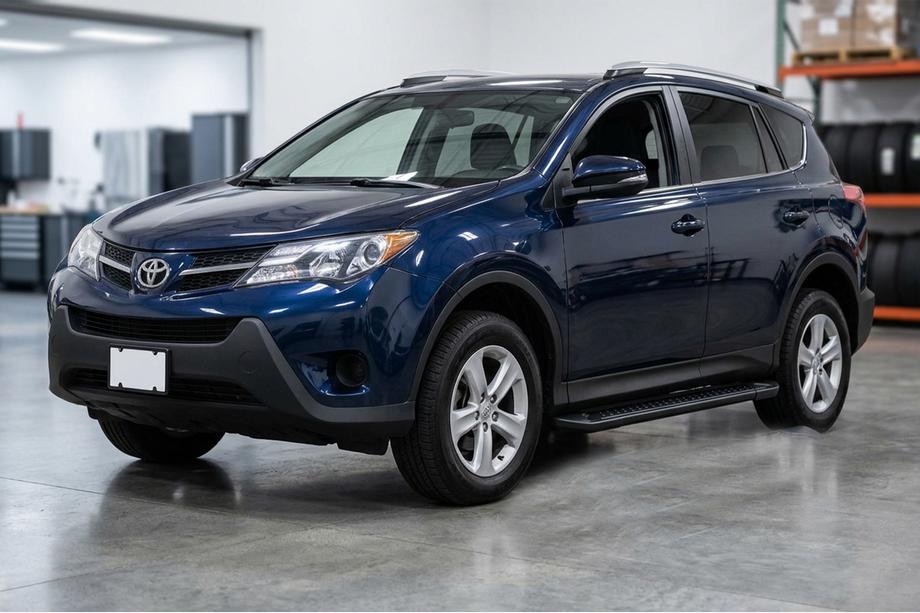 Toyota Rav 4 2013–2018 Bočne stopnice Allmond Black (2 kosa, aluminij) Image