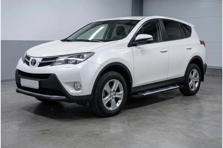 Toyota Rav 4 2013–2018 Bočni pragovi Sunrise (2 kos, aluminij) Image