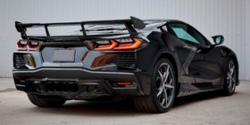 Chevrolet Corvette C8 2019– Komplet karoserijskih dodatkov LRT-Design Carbon fotografija 2
