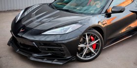 Chevrolet Corvette C8 2019– Komplet karoserijskih dodatkov LRT-Design Carbon fotografija 8