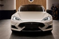 Tesla Model S 2012– Komplet karoserijskih dodatkov LRT-Design Carbon fotografija 12