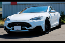 Tesla Model S 2012– Komplet karoserijskih dodatkov LRT-Design Carbon fotografija 13