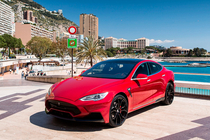 Tesla Model S 2012– Komplet karoserijskih dodatkov LRT-Design Carbon fotografija 5