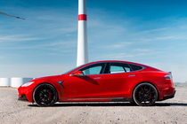 Tesla Model S 2012– Komplet karoserijskih dodatkov LRT-Design Carbon fotografija 6