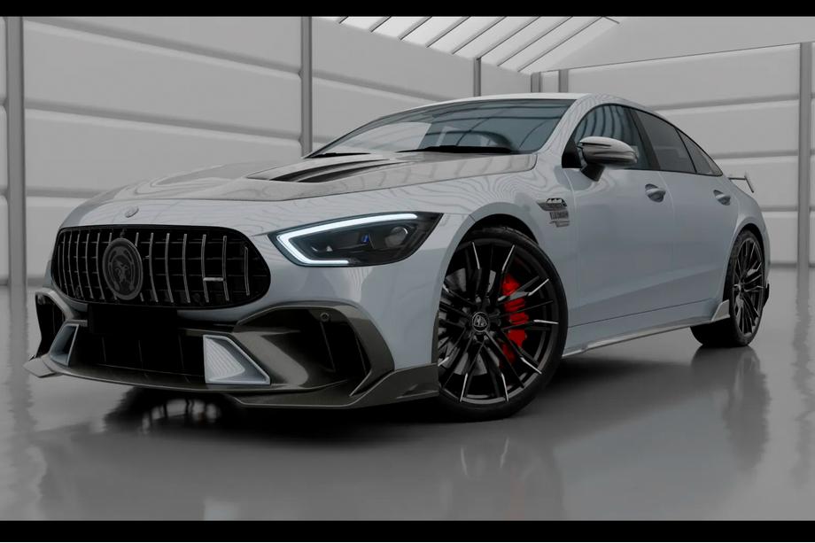 Mercedes AMG GT 4 X290 2018– Komplet karoserijskih dodatkov LRT Carbon (za GT53 2024+) Fotografija 1