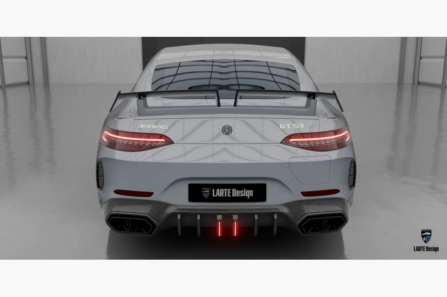 Mercedes AMG GT 4 X290 2018– Komplet karoserijskih dodatkov LRT Carbon (za GT53 2024+) Fotografija 12