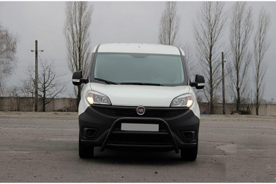 Fiat Doblo II 2010–2022 Kenguru zaščitni lok WT022 Black (nerjavno jeklo) Image