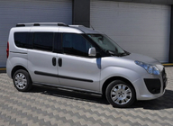 Fiat Doblo II 2010–2022 Stranske cevi Black (2 kos, nerjaveče jeklo) fotografija 2