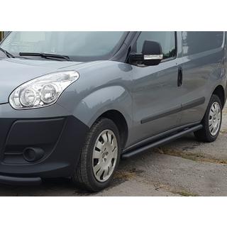 Stranske cevi Black (2 kos, nerjaveče jeklo) fotografija 1