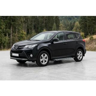 Stranske stopnice Rainbow (2 kos, aluminij) Toyota Rav 4 2013–2018 fotografija 1