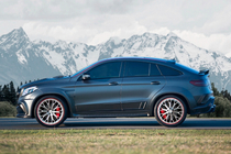 Mercedes GLE kupe C292 2015–2019 Komplet karoserijskih dodatkov (body kit) MNSR Carbon V1 (za GLE63) fotografija 2