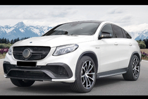 Mercedes GLE kupe C292 2015–2019 Karoserijski body kit MNSR Carbon V2 (za GLE63) fotografija 1