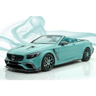 Komplet karoserijskega bodykita MNSR Carbon (za S63 Cabrio 2017–2020, kovani karbon) fotografija 1