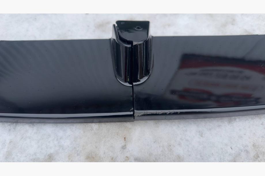 BMW serija 4 F32/F33/F36 2012–2020 Outlet: Sprednji lip spojler DPT V-3 (za M4, sijajno črna) Fotografija 2
