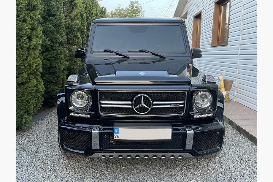 Mercedes G razred W463 1990–2018 Pokrovi žarometov (komplet s pritrdilnim materialom) Fotografija 1