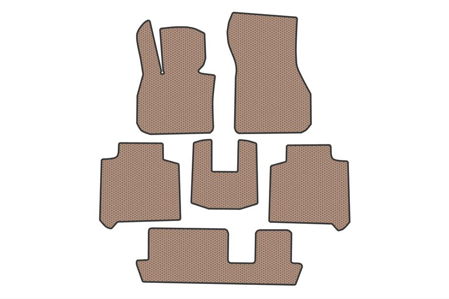 BMW serija 2 Active Tourer F45/F46 2014–2021 Gumijaste preproge Carsuit (3 vrste, za F46, bež) Image