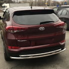 Hyundai Tucson TL 2016–2021 Zadnji zaščitni lok AK002-2 (nerjaveče jeklo) fotografija 1