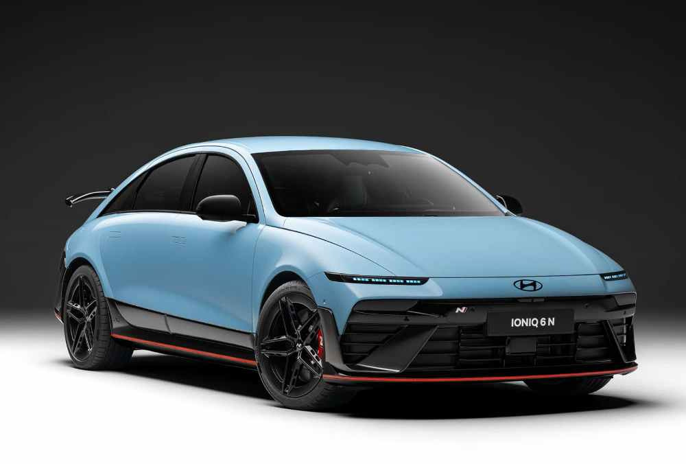 Hyundai IONIQ 6 N 2025: Najhitrejša električna limuzina znamke
