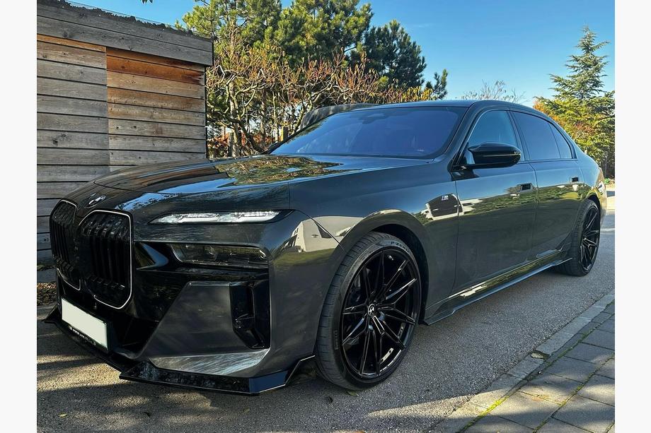 BMW serija 7 G70/G71 2022– Lip spojler sprednjega odbijača (za M760, M-Sport in i7 M70) Image