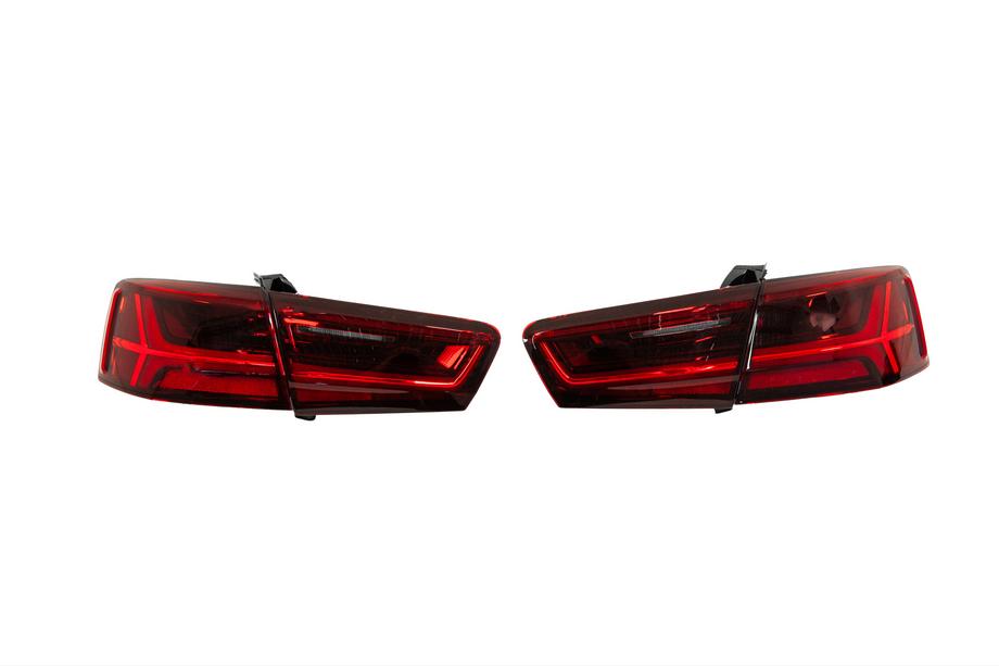 Audi A6 C7 2011–2017 Zadnje LED luči High-Profile (2014-2017, 2 kos) Image