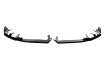 BMW 5/i5 serija G60/G60E/G61 2023– Sprednji lip spojler odbijača Lip Gloss Black (za M-Sport) fotografija 3
