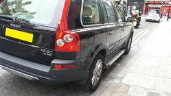 Volvo XC90 2002–2014 Stranske stopnice Allmond Grey (2 kosa, aluminij) fotografija 2