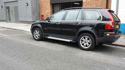Volvo XC90 2002–2014 Stranske stopnice Allmond Grey (2 kosa, aluminij) fotografija 3