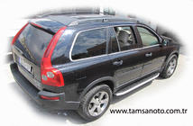 Volvo XC90 2002–2014 Bočne stopnice Fullmond (2 kos, aluminij) fotografija 2