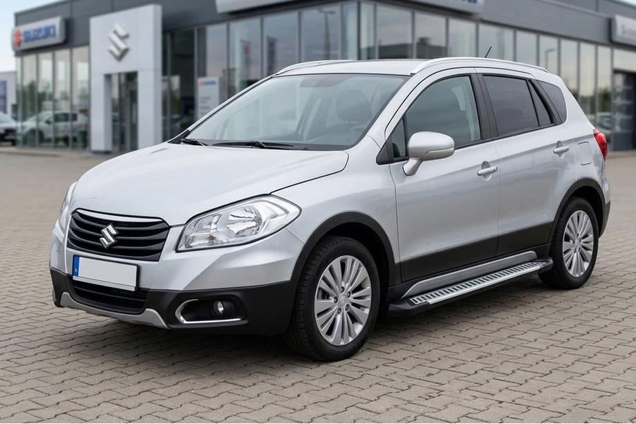 Suzuki SX4 S-Cross 2013–2016 Stranski pragovi Line (2 kos, aluminij) Image