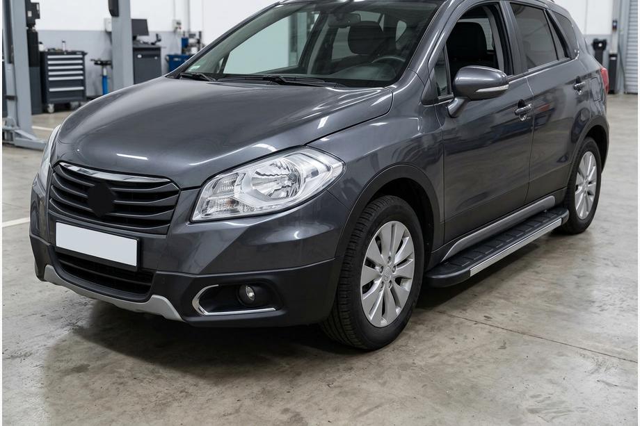 Suzuki SX4 S-Cross 2013–2016 Bočne stopnice Duru (2 kosa, aluminij) Image