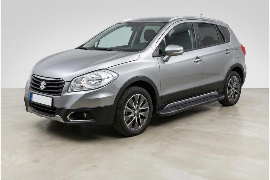 Suzuki SX4 S-Cross 2013–2016 Bočne stopnice Bosphorus Black (2 kos, aluminij) Image