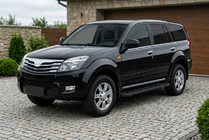 GreatWall Haval/Hover H3 2005–2013 Stranske stopnice RedLine Black (2 kosa, aluminij) fotografija 1