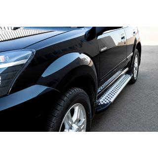 Stranske stopnice Allmond Grey (2 kosa, aluminij)