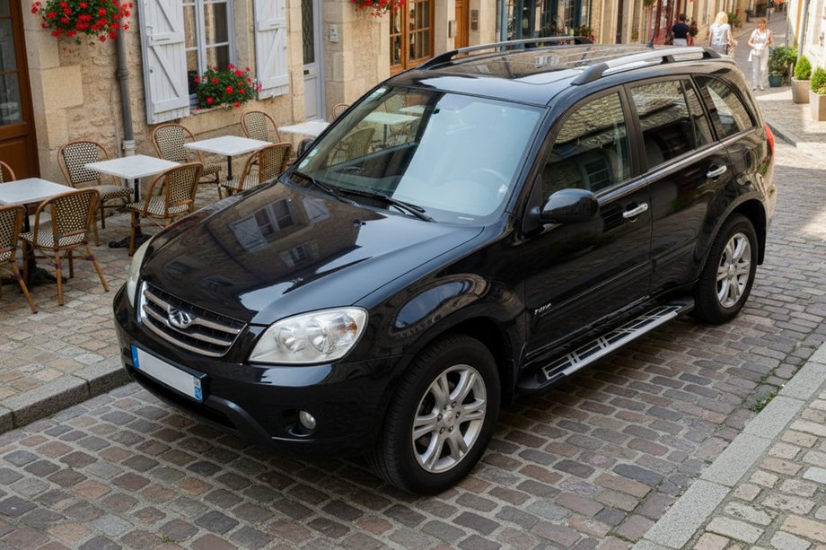Chery Tiggo 3 2005– Bočni pragovi Sunrise (2 kos, aluminij) Image