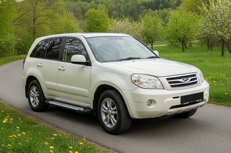 Chery Tiggo 3 2005– Stranski pragovi Allmond (2 kosa, aluminij) Image