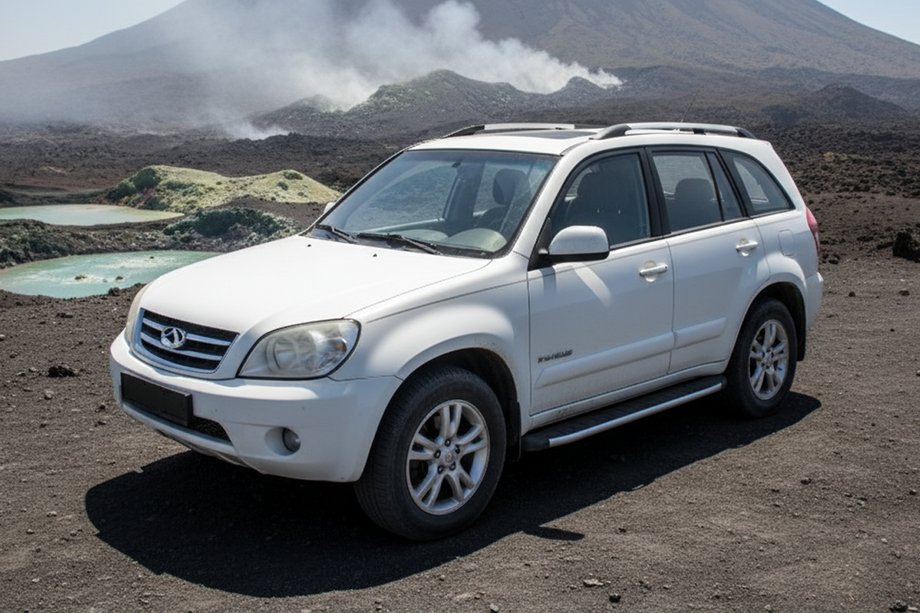 Chery Tiggo 3 2005– Stranski pragovi Fullmond (2 kosa, aluminij) Image