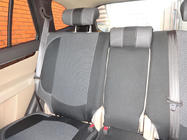 Hyundai Santa Fe 2 2006–2012 Avtomobilske prevleke za sedeže (eko usnje↗tkanina, Premium) fotografija 10