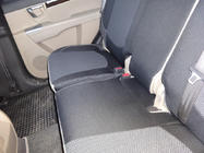 Hyundai Santa Fe 2 2006–2012 Avtomobilske prevleke za sedeže (eko usnje↗tkanina, Premium) fotografija 24