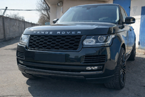 Range Rover IV L405 2013–2021 Sprednja maska hladilnika 2013-2018 (dizajn SVO Black 2019) fotografija 1