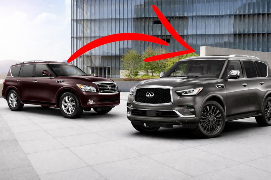 Infiniti QX56 2010–2013 Facelift komplet za QX80 2024 Image