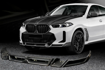BMW X6 G06 2019–2027 Lip spojler za sprednji odbijač Lip LRT (za M-Sport 2023+, karbon) fotografija 1