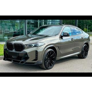 Lip spojler za sprednji odbijač Lip LRT (za M-Sport 2023+, karbon) BMW X6 G06 2019–2027 fotografija 4