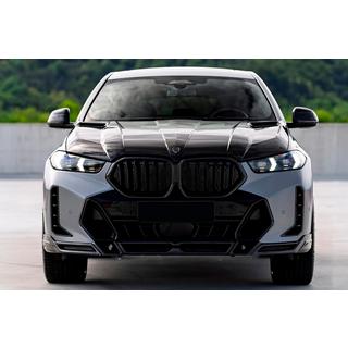 Lip spojler za sprednji odbijač Lip LRT (za M-Sport 2023+, karbon) BMW X6 G06 2019–2027 fotografija 3