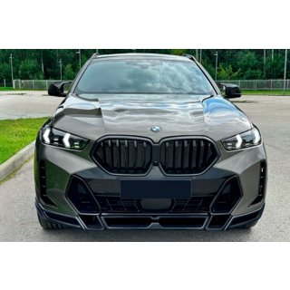 Lip spojler za sprednji odbijač Lip LRT (za M-Sport 2023+, karbon) BMW X6 G06 2019–2027 fotografija 2