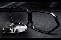BMW X6 G06 2019–2027 Okvir maske hladilnika LRT (2023+, Carbon) fotografija 2
