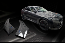 BMW X6 G06 2019–2027 LRT razširitve blatnikov (2023+, karbon) fotografija 1