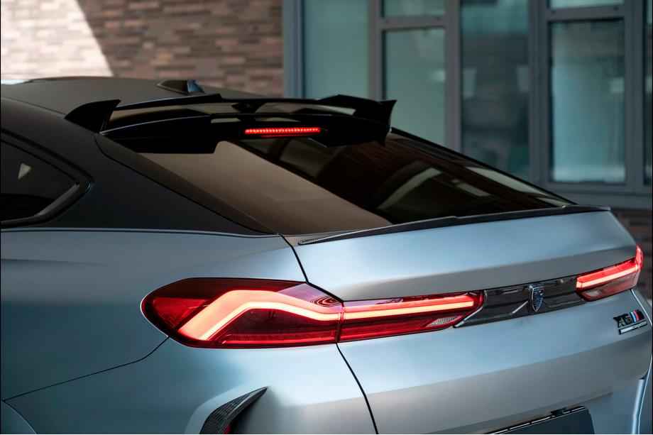 BMW X6 G06 2019–2027 Spojler zadnjega stekla LRT (Karbon) Fotografija 4