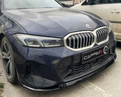 BMW serija 3 G20/G21 2018– Lip sprednjega odbijača EuroCap V1 (za M-Performance 2022-, sijajno črna) fotografija 2